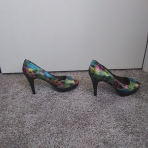 High heel shoes